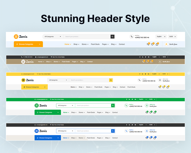 Zenis - Multipurpose eCommerce HTML Template